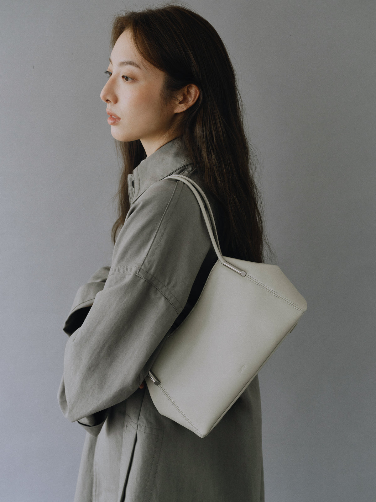 MARRON DEMI BAG (PORCELAIN WHITE)