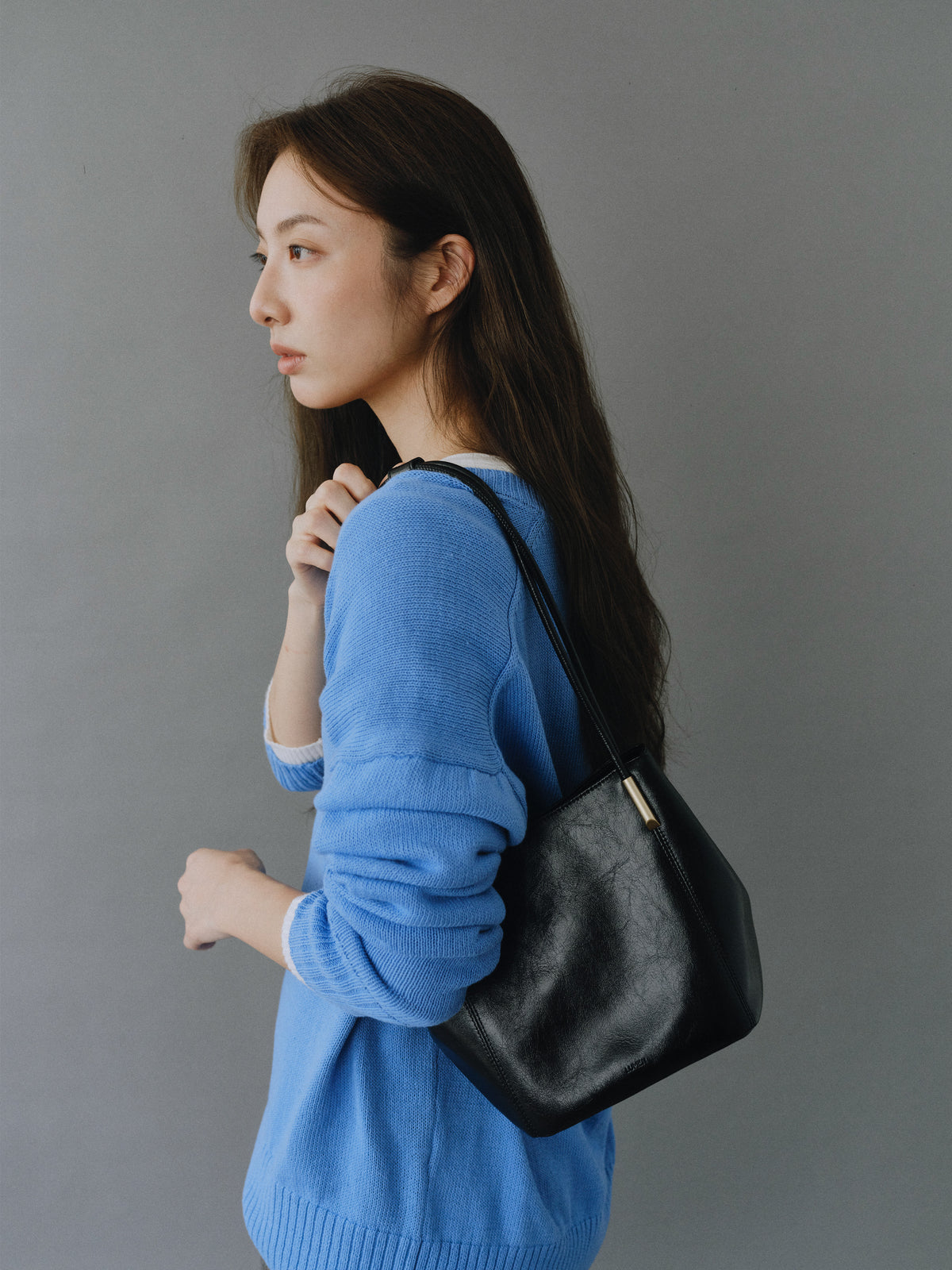MARRON BAG (SOFT BLACK)