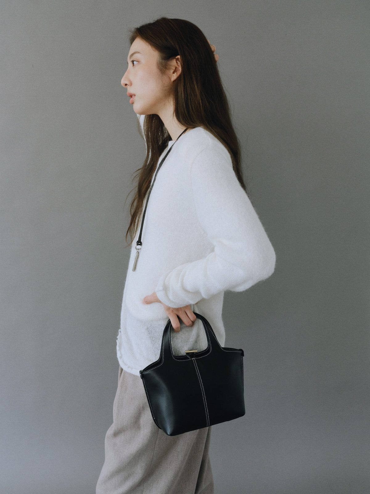 PANIER PETIT BAG (SOFT BLACK)