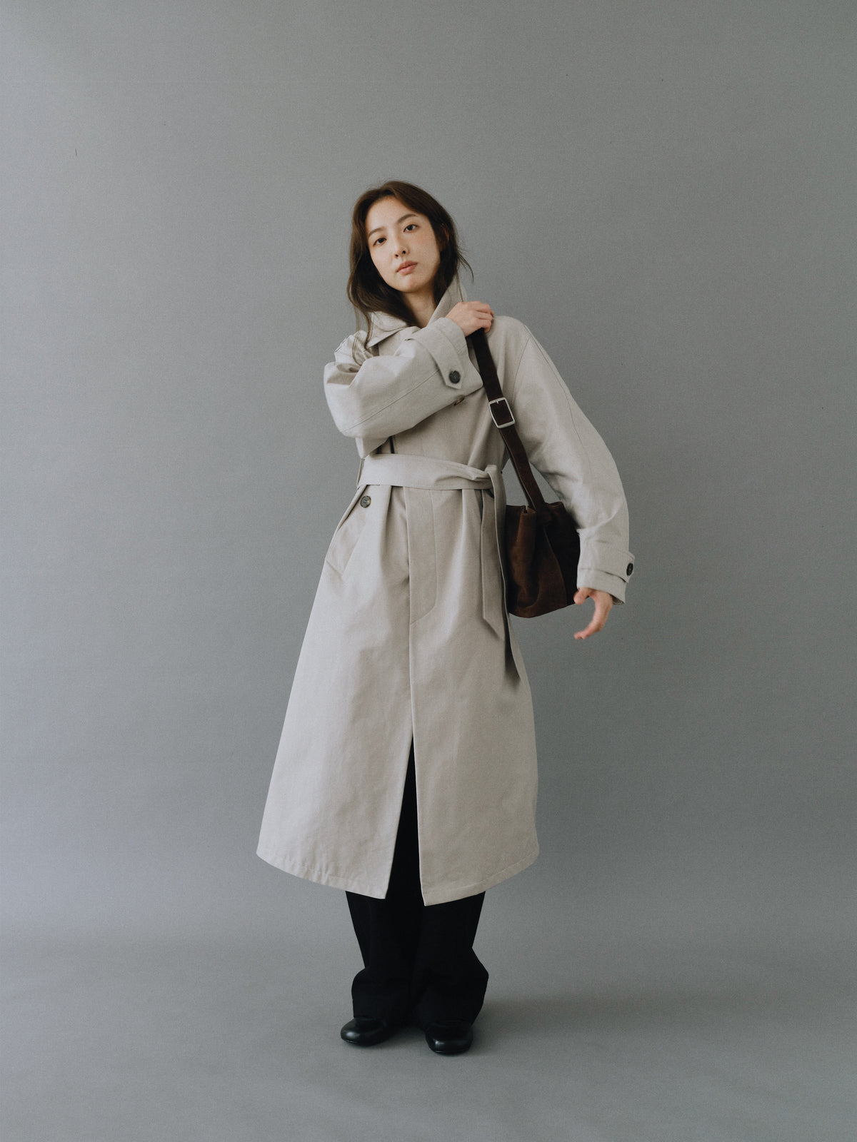 BRISE BAG (SUEDE BROWN)