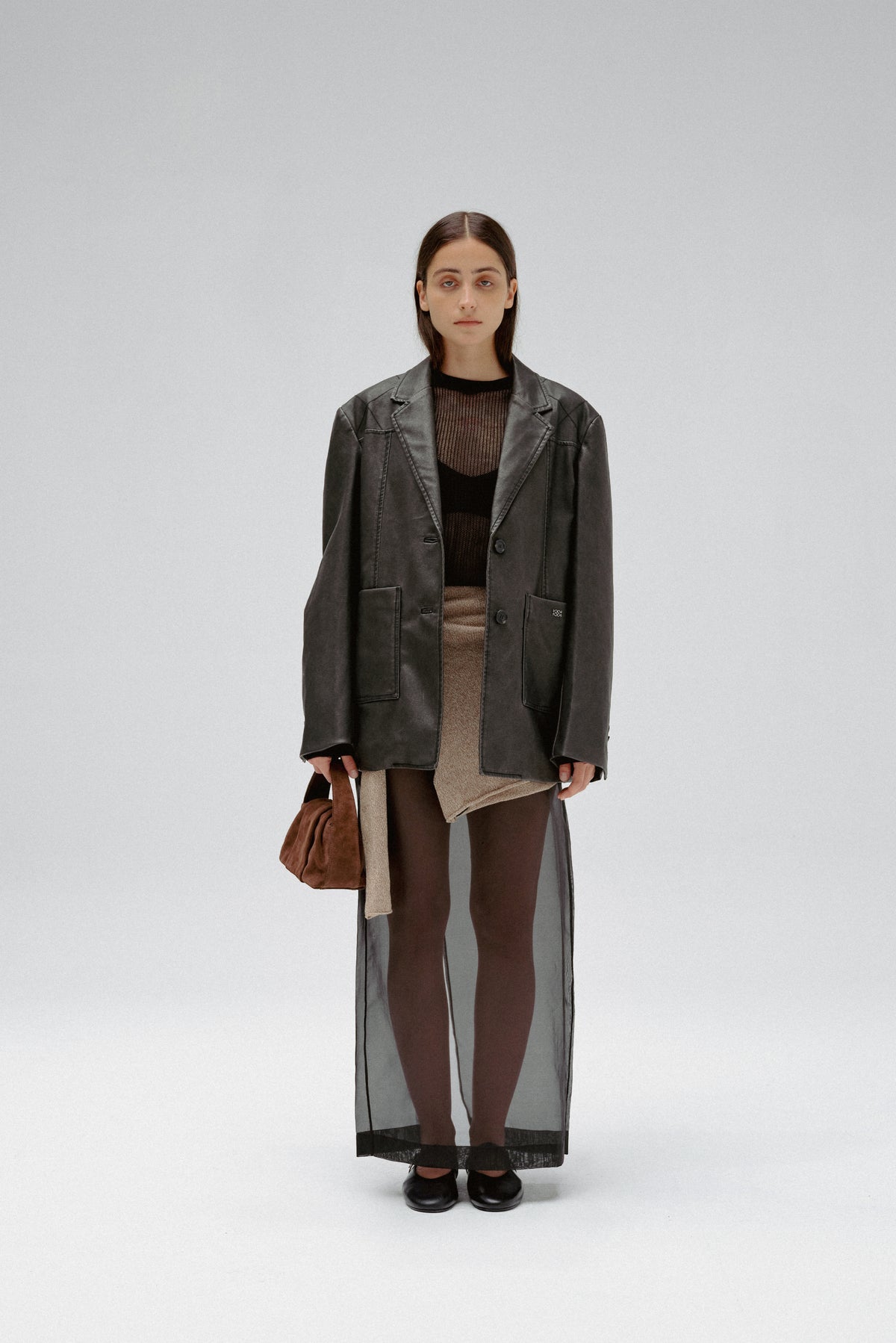 FANTINE BAG (SUEDE BROWN) - Atelier de LUMEN