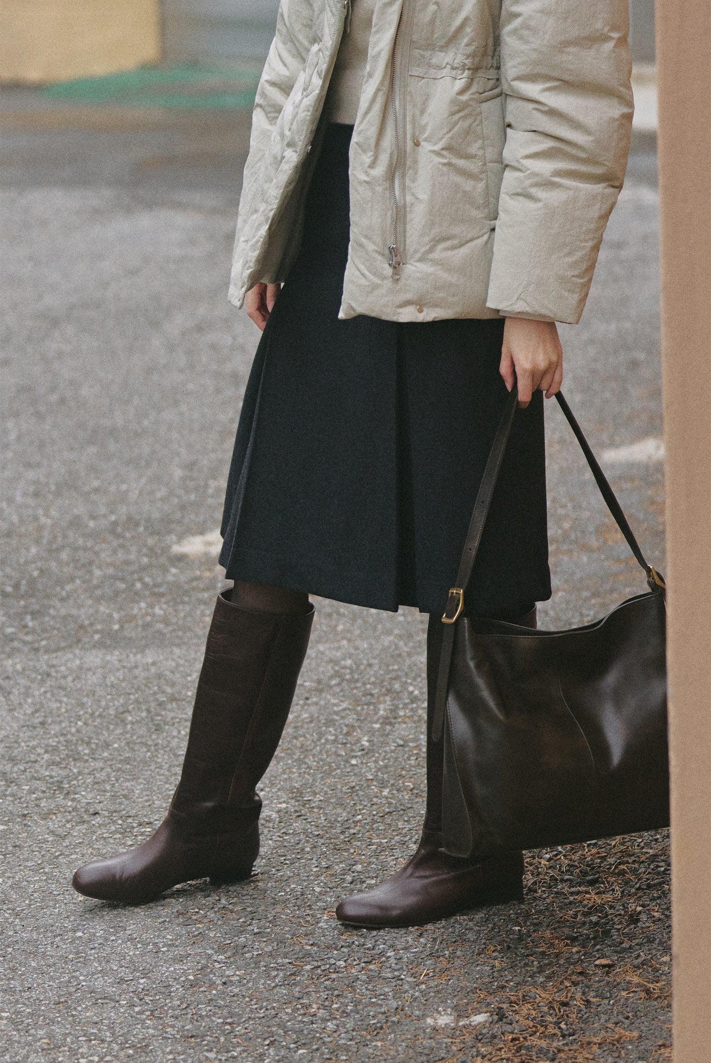 FLOT LEATHER BOOTS (ORGAN BROWN)