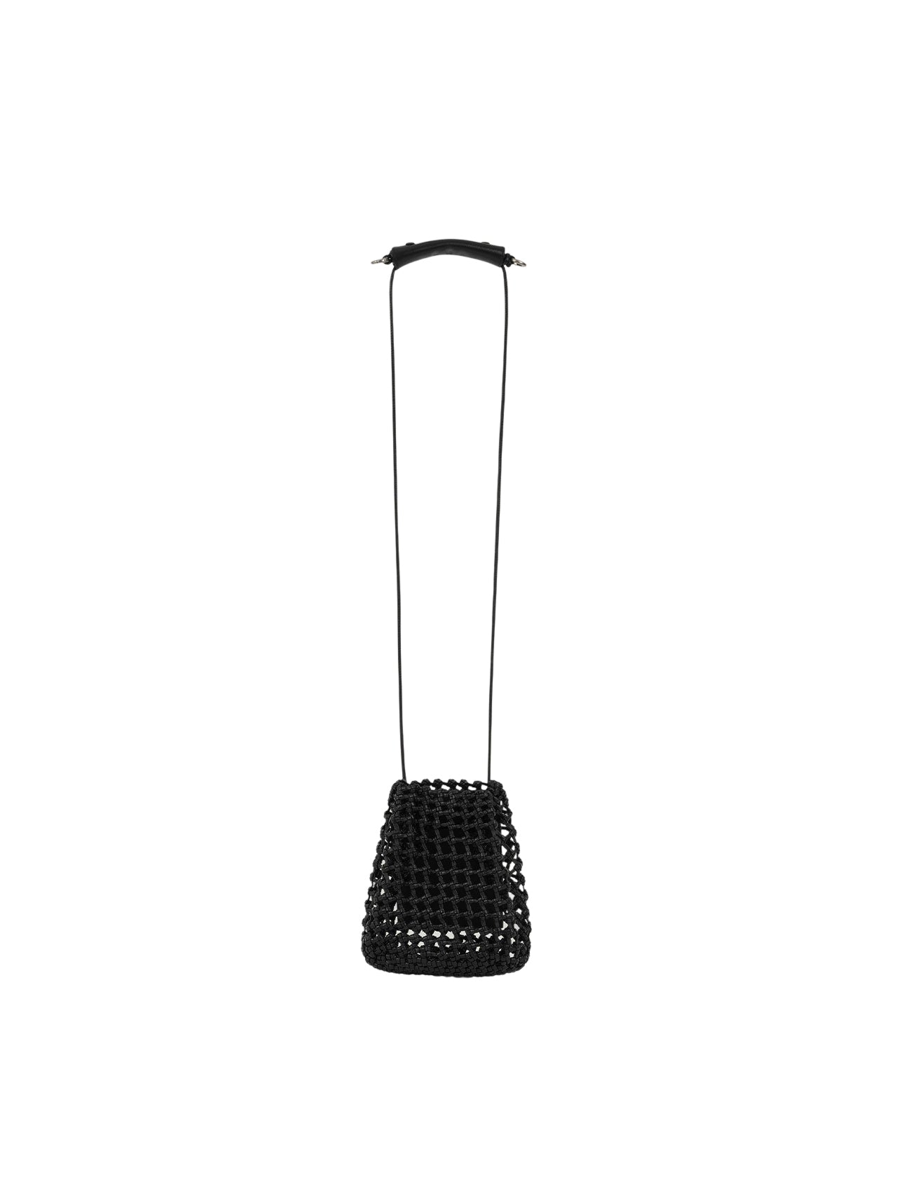 GRID MINI SLING BAG (SOFT BLACK)
