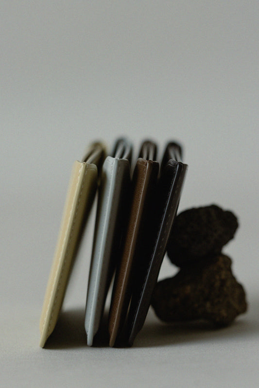 HOLDER CARD CASE (SHELL MUSTARD)