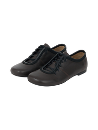 LACE UP BOWLING SHOES (ORGAN BROWN)