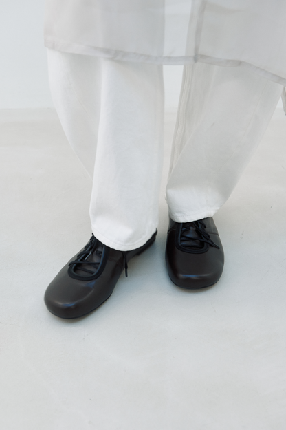 LACE UP BOWLING SHOES (ORGAN BROWN)