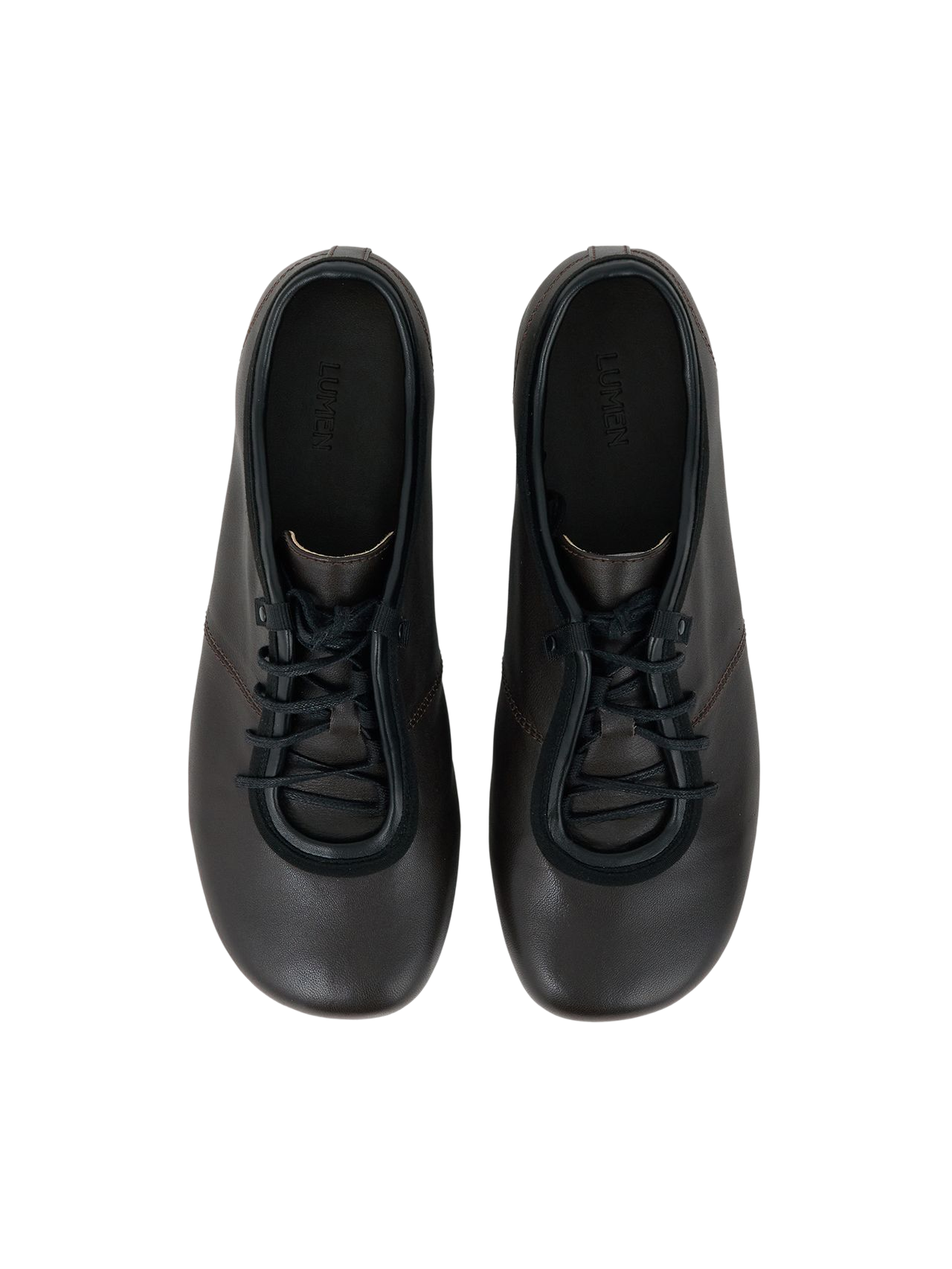 LACE UP BOWLING SHOES (ORGAN BROWN)