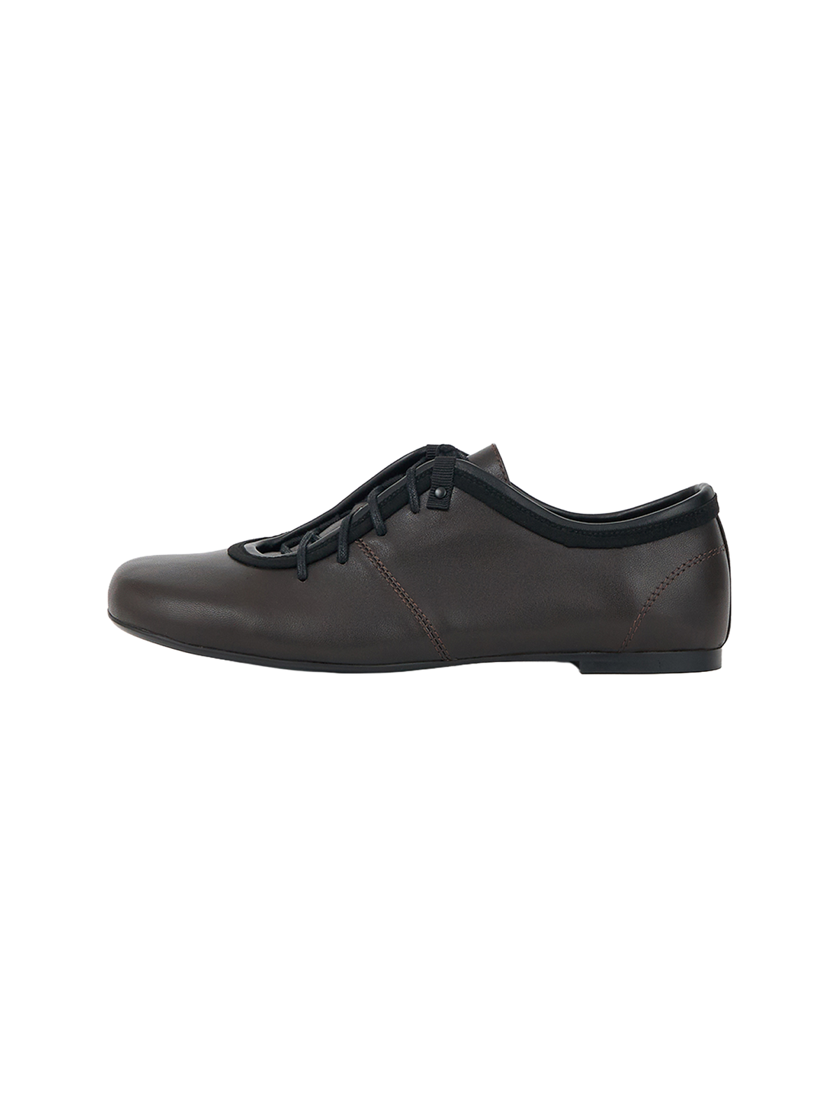 LACE UP BOWLING SHOES (ORGAN BROWN) - Atelier de LUMEN