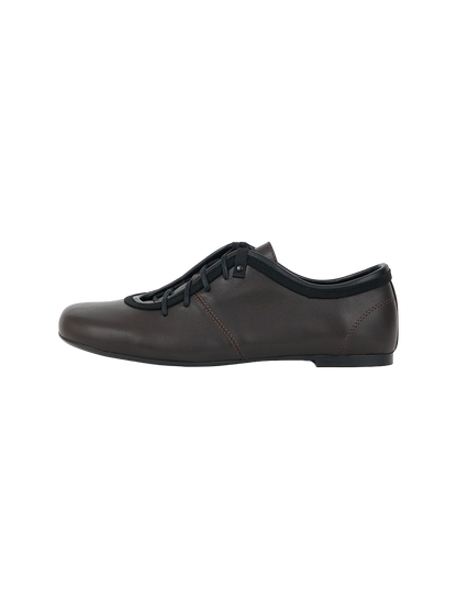 LACE UP BOWLING SHOES (ORGAN BROWN)