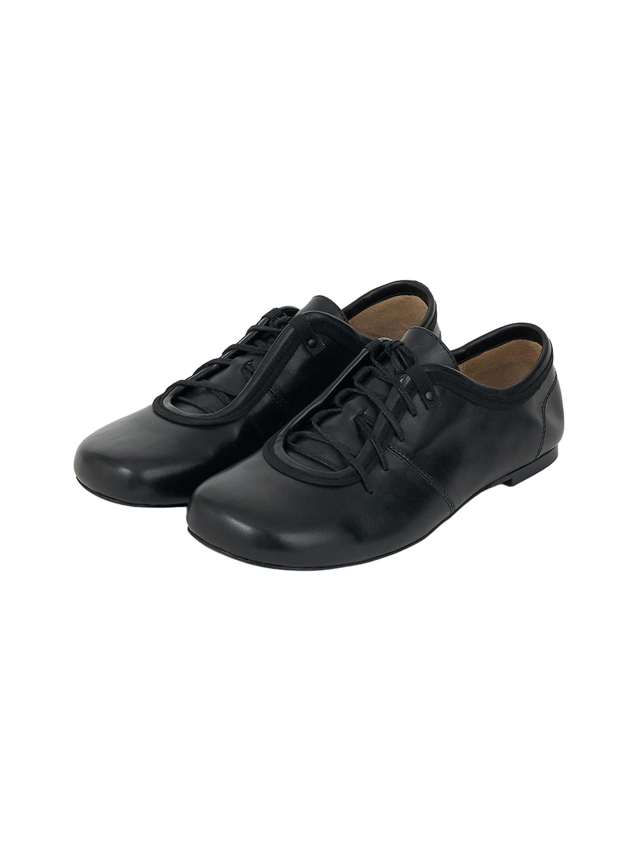 LACE UP BOWLING SHOES (SOFT BLACK)