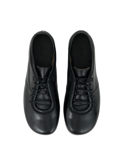 LACE UP BOWLING SHOES (SOFT BLACK)