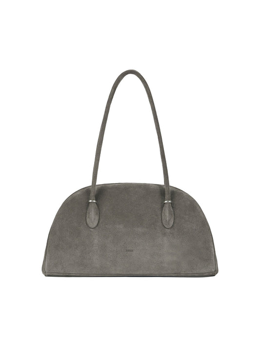 ANNEAU FRAME BAG (SUEDE GREY) - Atelier de LUMEN