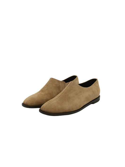 BASE TOP LOAFER (SUEDE SAND) - Atelier de LUMEN