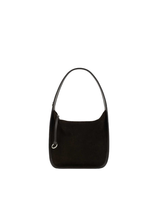 CUBE HOBO BAG (SUEDE BROWN) - Atelier de LUMEN