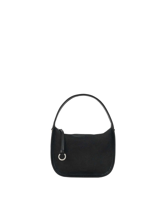 CUBE MINI BAG (NUBUCK BLACK) - Atelier de LUMEN