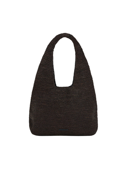 GRAIN RAFFIA BAG (MIX BROWN) - Atelier de LUMEN
