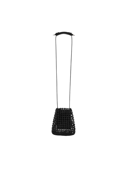 GRID MINI SLING BAG (SOFT BLACK) - Atelier de LUMEN