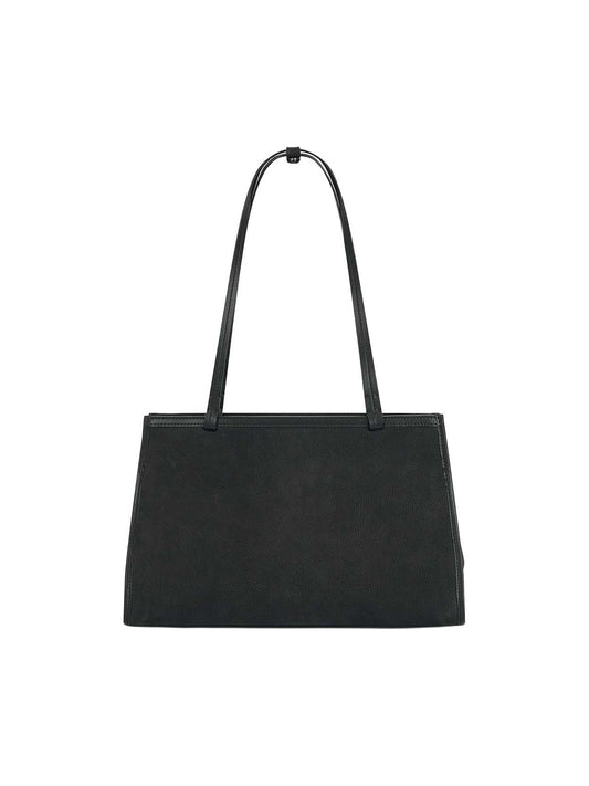 KARRY SHOULDER BAG (NUBUCK BLACK) - Atelier de LUMEN