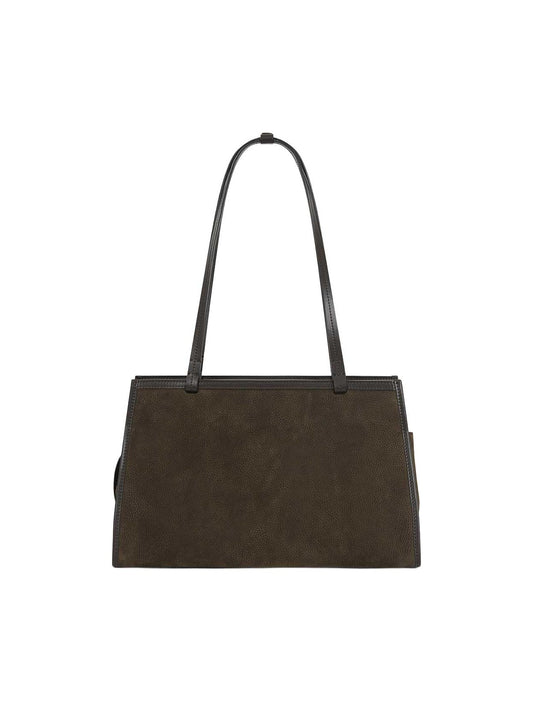 KARRY SHOULDER BAG (NUBUCK BROWN) - Atelier de LUMEN