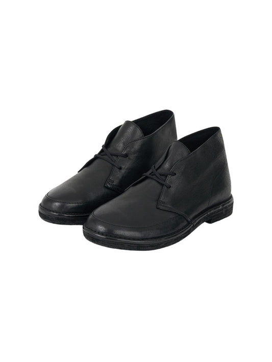 LOWE DESERT BOOTS (SOFT BLACK) - Atelier de LUMEN