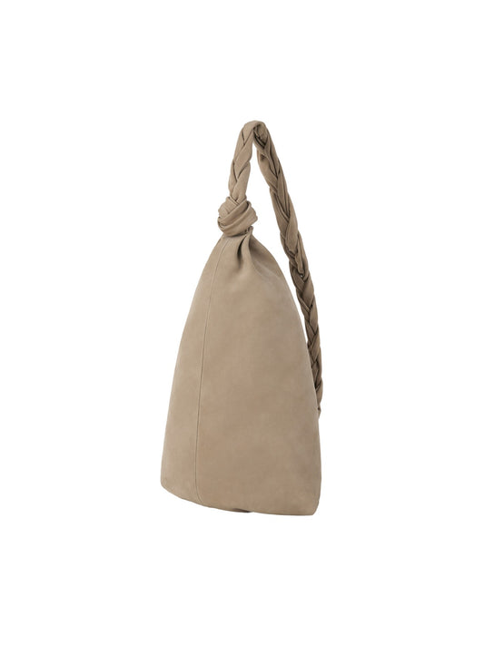[LUMEN X IHNN] BOJAGI SLING BAG (NUBUCK TAUPE) - Atelier de LUMEN