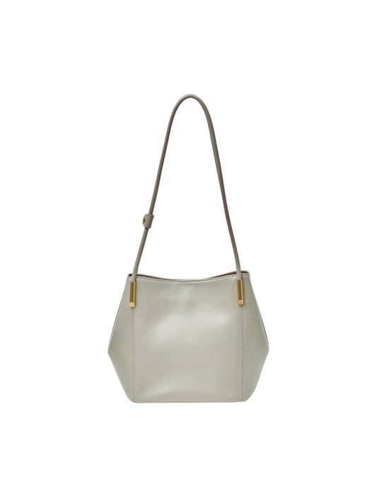 MARRON BAG (MISTY WHITE) - Atelier de LUMEN
