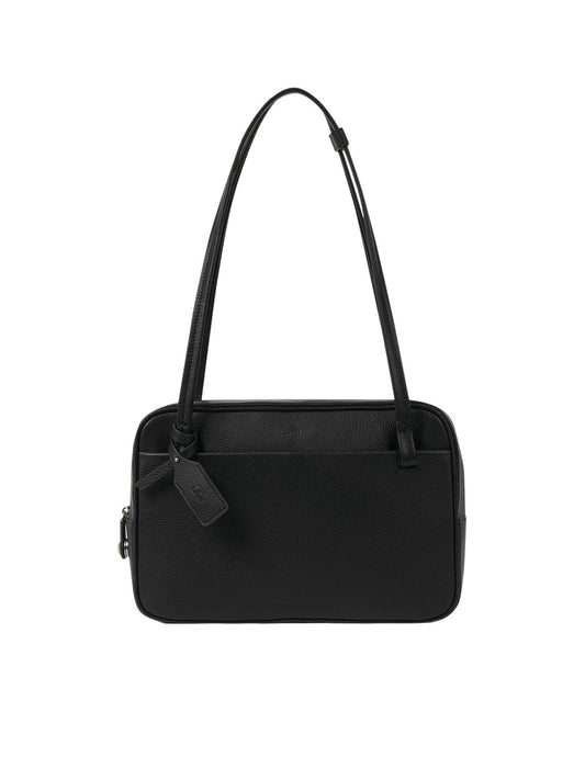 NADEL BOWLING SHOULDER BAG (SOFT BLACK) - Atelier de LUMEN