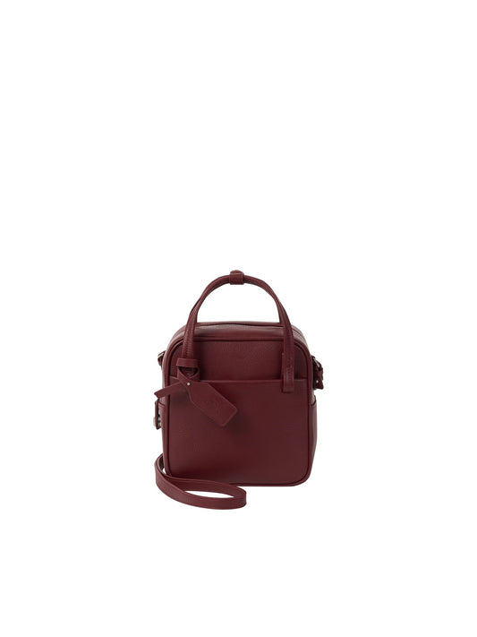 NADEL BOWLING TOTE BAG (CARMINE RED) - Atelier de LUMEN