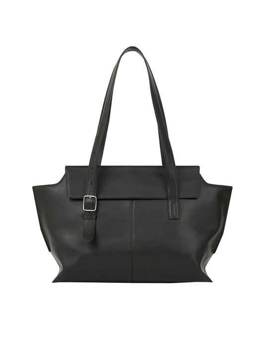 NOTE BUCKLE BAG (VINTAGE BROWN) - Atelier de LUMEN