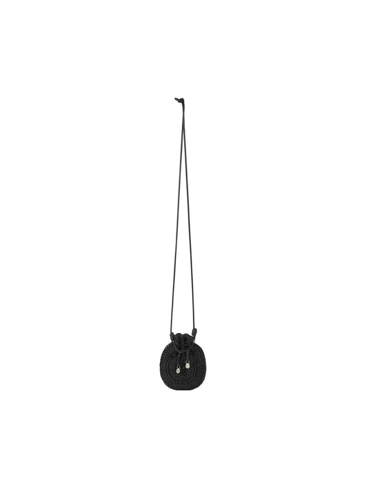 ORB MINI CROCHET BAG (SOFT BLACK) - Atelier de LUMEN