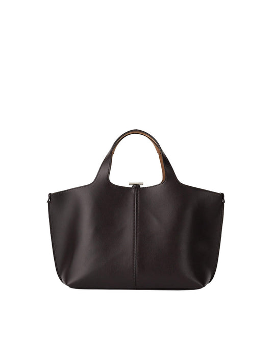 PANIER DOUX TOTE BAG (DARK BROWN) - Atelier de LUMEN