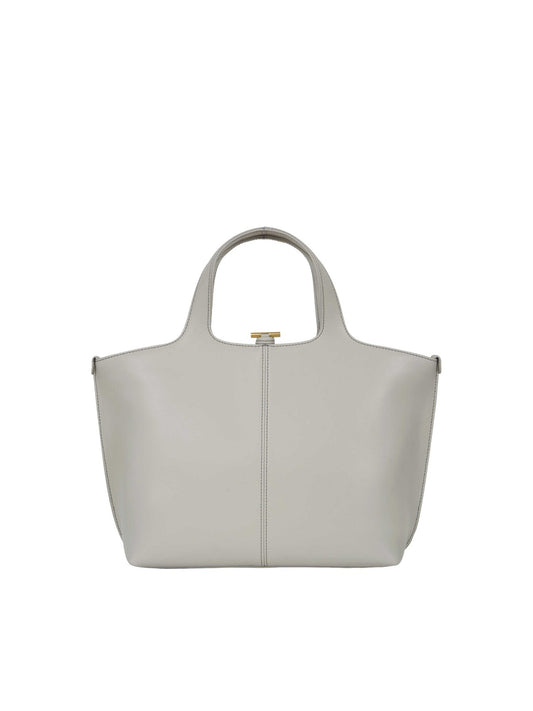 PANIER TOTE BAG (MISTY WHITE) - Atelier de LUMEN