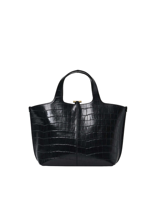PANIER TOTE BAG (PATTERN BLACK) - Atelier de LUMEN
