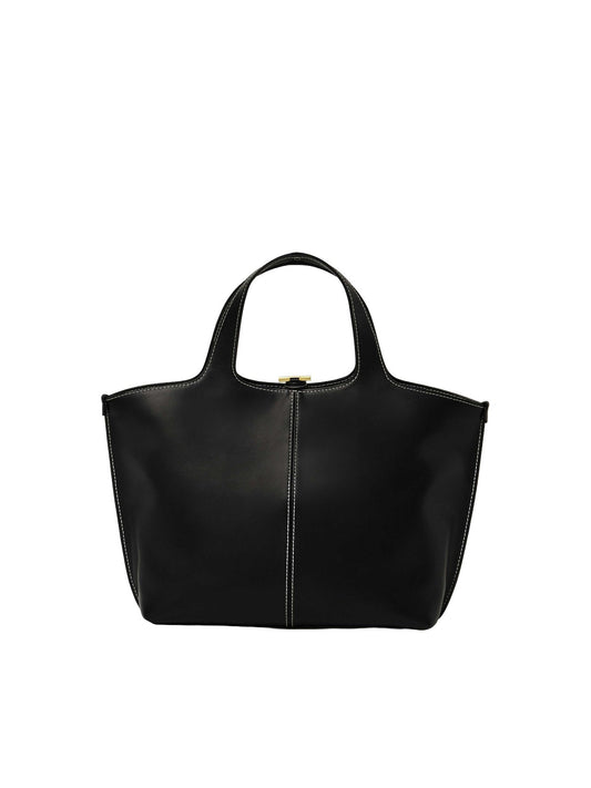 PANIER TOTE BAG (SOFT BLACK) - Atelier de LUMEN