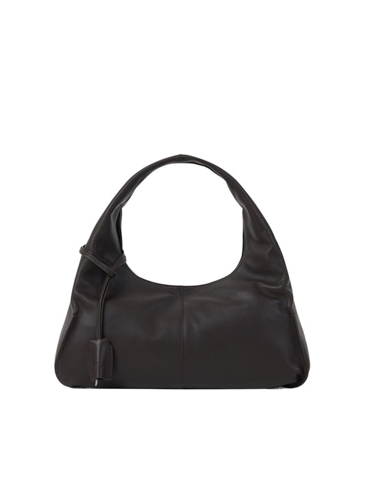 PILLOW HOBO BAG (ORGAN BROWN)