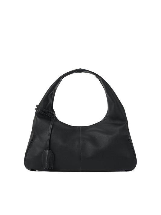 PILLOW HOBO BAG (SOFT BLACK)