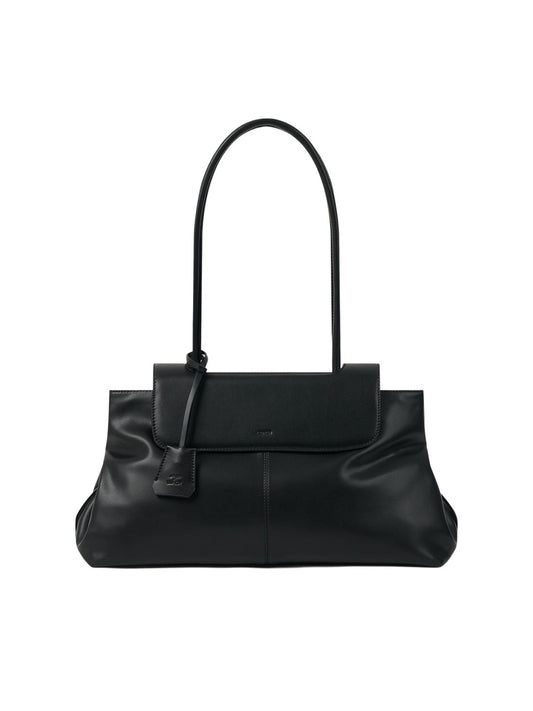 ROOF SHOULDER BAG (SOFT BLACK) - Atelier de LUMEN
