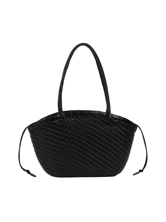 TWIG BASKET GRAND BAG (DRIED BLACK) - Atelier de LUMEN