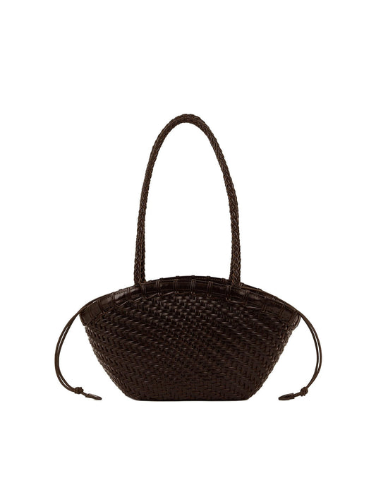 TWIG BASKET SHOULDER BAG (DRIED BROWN) - Atelier de LUMEN