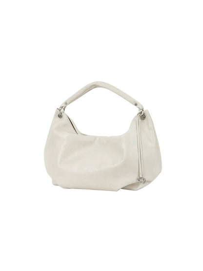 LOG MIDDLE BAG (PORCELAIN WHITE)