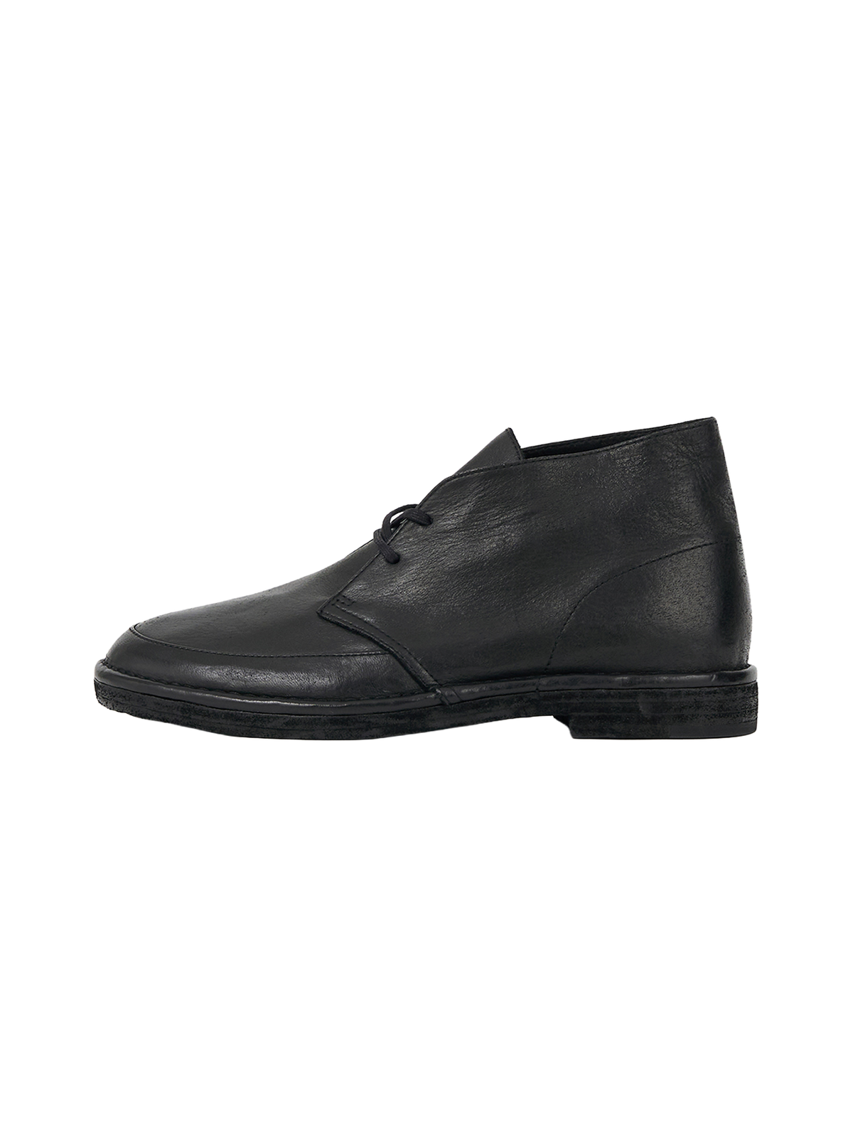 LOWE DESERT BOOTS (SOFT BLACK) - Atelier de LUMEN