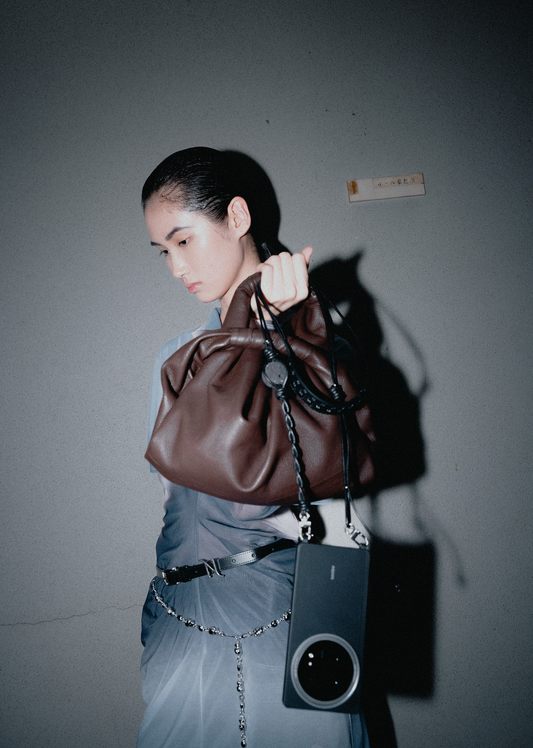 [LUMEN X IHNN] BOJAGI TOTE BAG (SOFT BLACK)