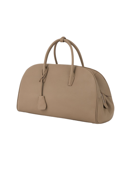 [LUMEN X IHNN] BOSTON LARGE BAG (SANDY TAUPE)