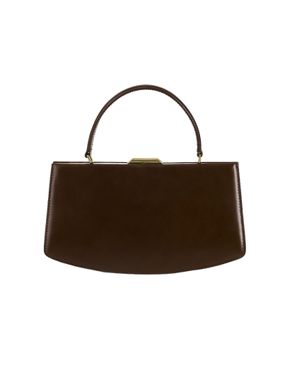 LUNE FORME TOTE BAG (OAK BROWN)