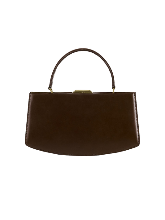 LUNE FORME TOTE BAG (OAK BROWN)