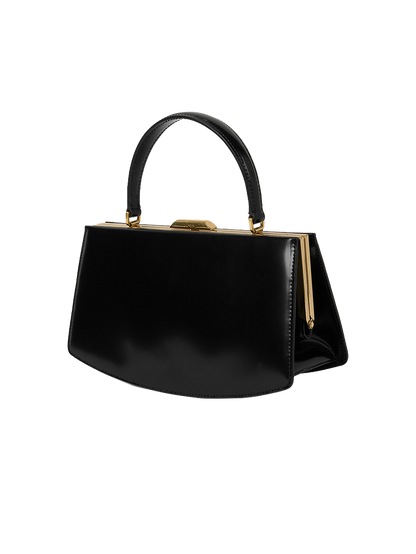 LUNE FORME TOTE BAG (SOFT BLACK)