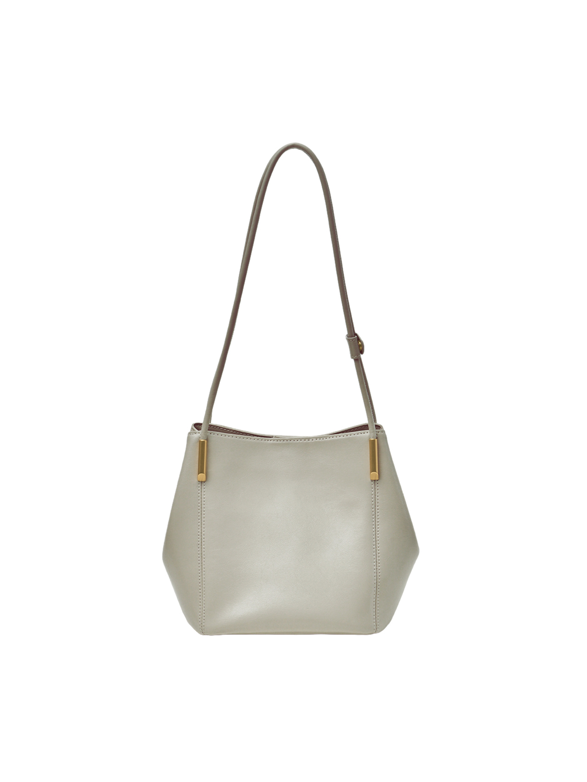 MARRON BAG (MISTY WHITE) - Atelier de LUMEN