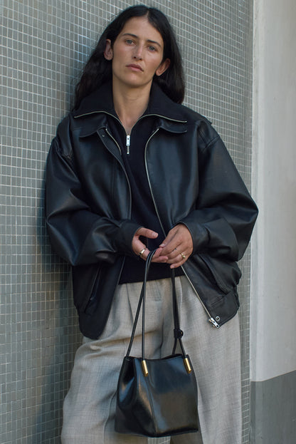 MARRON BAG (SOFT BLACK)