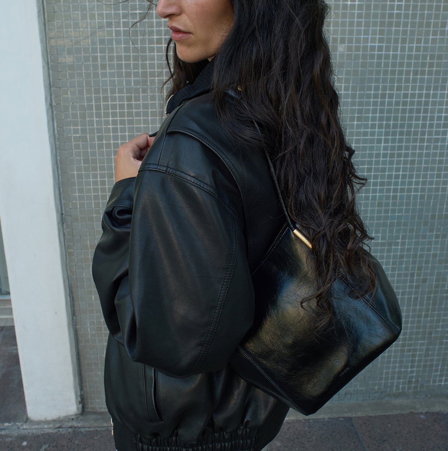 MARRON BAG (SOFT BLACK)