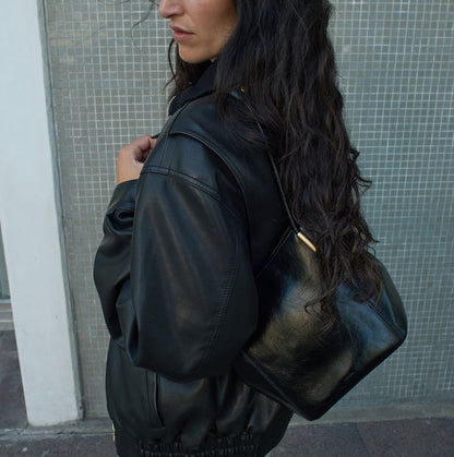 MARRON BAG (SOFT BLACK)